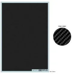 Tamiya 1/24 Carbon Decal Twill Weave # 12681