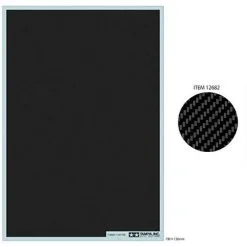 Tamiya 1/24 Carbon Decal Fine Twill Weave # 12682