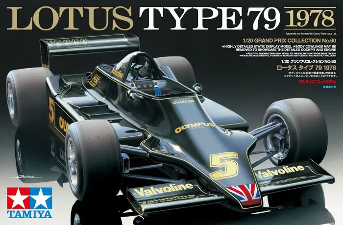 Tamiya 1/20 Lotus Type 79 1978 # 20060 - Plastic Model Kit 9 Tamiya 1/20 Lotus Type 79 1978 # 20060 - Plastic Model Kit - Image 7