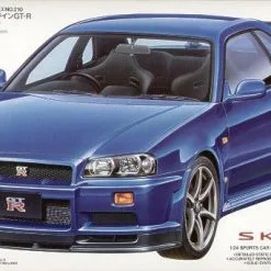 Tamiya 1/24 Nissan Skyline GT-R V-spec R34 Disc # 24210 - Plastic Model Kit
