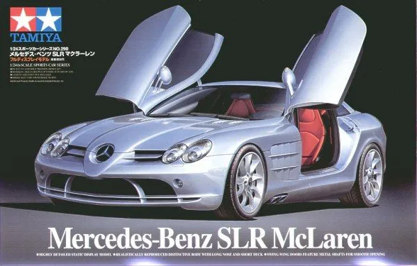 Tamiya 1/24 Mercedes Benz SLR McLaren # 24290 - Plastic Model Kit 3 Tamiya 1/24 Mercedes Benz SLR McLaren # 24290 - Plastic Model Kit