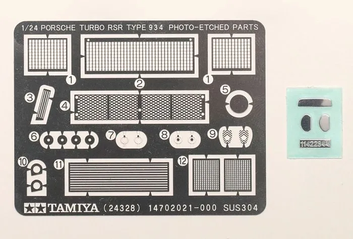 Tamiya 1/24 PORSCHE TURBO RSR TYPE 934 JAGERMEISTER # 24328 - Plastic Model Kit 5 Tamiya 1/24 PORSCHE TURBO RSR TYPE 934 JAGERMEISTER # 24328 - Plastic Model Kit - Image 3