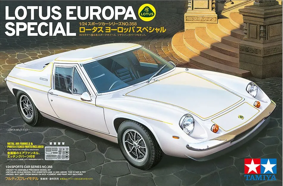 Tamiya 1/24 Lotus Europa Special # 24358 4 Tamiya 1/24 Lotus Europa Special # 24358 - Image 2