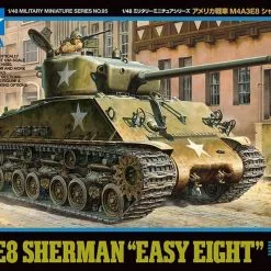 Tamiya 1/48 U.S. Medium Tank M4A3E8 Sherman "Easy Eight" # 32595 17 Tamiya 1/48 U.S. Medium Tank M4A3E8 Sherman "Easy Eight" # 32595 -Aircraft Kits Sales tam32595