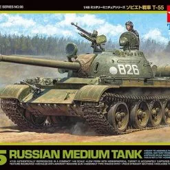 Tamiya 1/48 Russian Medium Tank T-55 # 32598 -Aircraft Kits Sales tam32598picbox