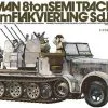 Tamiya 1/35 German Sd.Kfz. 7/1 8 Ton Halftrack W/20mm Flakvierling # 35050 1 Tamiya 1/35 German Sd.Kfz. 7/1 8 Ton Halftrack W/20mm Flakvierling # 35050 -Aircraft Kits Sales tam35050 1