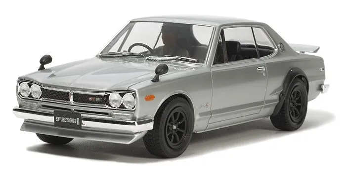 Tamiya 1/24 Nissan Skyline 2000 GT-R Street-Custom # 24335 - Plastic Model Kit 5 Tamiya 1/24 Nissan Skyline 2000 GT-R Street-Custom # 24335 - Plastic Model Kit - Image 3
