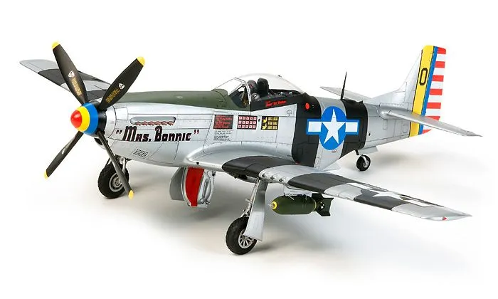 Tamiya 1/32 NORTH AMERICAN P-51D/K MUSTANG # 60323 - Plastic Model Kit 7 Tamiya 1/32 NORTH AMERICAN P-51D/K MUSTANG # 60323 - Plastic Model Kit - Image 5