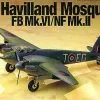 Tamiya 1/72 De Havilland Mosquito FB Mk.VI/NF Mk.II # 60747 - Plastic Model Kit 2 Tamiya 1/72 De Havilland Mosquito FB Mk.VI/NF Mk.II # 60747 - Plastic Model Kit -Aircraft Kits Sales tam60747