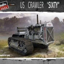 Thunder Models 1/35 U.S. Crawler Sixty 60hp Caterpillar Tractor # 35005