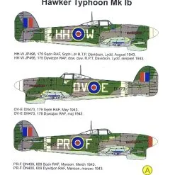 Techmod 1/72 Hawker Typhoon Mk.Ib # 72034
