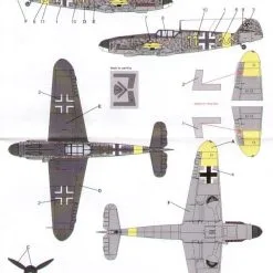 Techmod 1/72 Messerschmitt Bf-109G-2 # 72051 -Aircraft Kits Sales tm72051 1