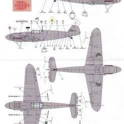 Techmod 1/72 Messerschmitt Bf-109G-2 # 72051 -Aircraft Kits Sales tm72051 3