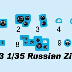 Trumpeter 1/35 Russian Zil-135 # 01073 -Aircraft Kits Sales trm01073 2