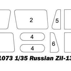 Trumpeter 1/35 Russian Zil-135 # 01073 -Aircraft Kits Sales trm01073 3