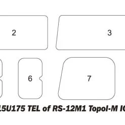 Trumpeter 1/35 15U175 TEL Of RS-12M1 Topol-M ICBM Complex # 01082 -Aircraft Kits Sales trm01082 3