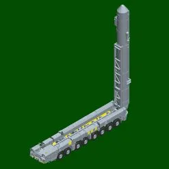 Trumpeter 1/35 15U175 TEL Of RS-12M1 Topol-M ICBM Complex # 01082 -Aircraft Kits Sales trm01082 6