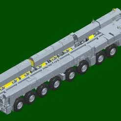 Trumpeter 1/35 15U175 TEL Of RS-12M1 Topol-M ICBM Complex # 01082 -Aircraft Kits Sales trm01082 7