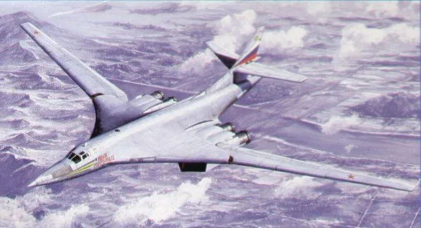 Trumpeter 1/72 Tupolev Tu-160 Blackjack # 01620 - Plastic Model Kit 3 Trumpeter 1/72 Tupolev Tu-160 Blackjack # 01620 - Plastic Model Kit