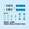 Trumpeter 1/350 Italian Heavy Cruiser Zara # 05347 -Aircraft Kits Sales trm01679pic2