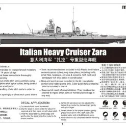 Trumpeter 1/350 Italian Heavy Cruiser Zara # 05347 -Aircraft Kits Sales trm01679pic4
