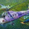 Trumpeter 1/48 Sikorsky HH-34J USAF Combat Rescue (ex-Gallery) # 02884 -Aircraft Kits Sales trm02884