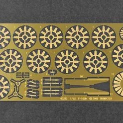 Trumpeter 1/32 North-American F-100C Super Sabre # 03221 44 Trumpeter 1/32 North-American F-100C Super Sabre # 03221 -Aircraft Kits Sales trm03221 21