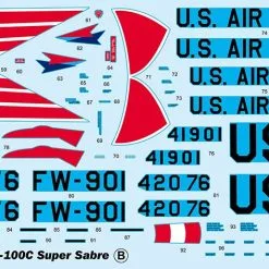 Trumpeter 1/32 North-American F-100C Super Sabre # 03221 26 Trumpeter 1/32 North-American F-100C Super Sabre # 03221 -Aircraft Kits Sales trm03221 3