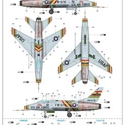Trumpeter 1/32 North-American F-100C Super Sabre # 03221 29 Trumpeter 1/32 North-American F-100C Super Sabre # 03221 -Aircraft Kits Sales trm03221 6