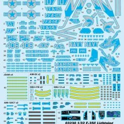 Trumpeter 1/32 Lockheed-Martin F-35C Lightning II # 03230 -Aircraft Kits Sales trm03230 2