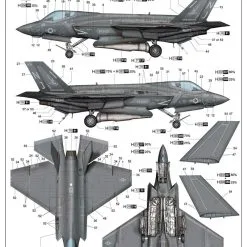 Trumpeter 1/32 Lockheed-Martin F-35C Lightning II # 03230 -Aircraft Kits Sales trm03230 3