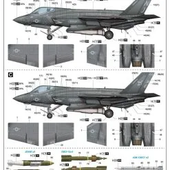 Trumpeter 1/32 Lockheed-Martin F-35C Lightning II # 03230 -Aircraft Kits Sales trm03230 4