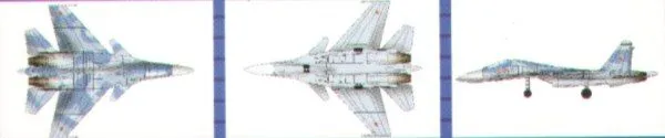 Trumpeter 1/700 Sukhoi Su-33 Flanker (12 In Box) # 03410 - Plastic Model Kit 3 Trumpeter 1/700 Sukhoi Su-33 Flanker (12 In Box) # 03410 - Plastic Model Kit