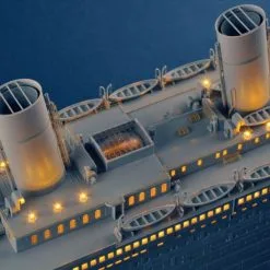 Trumpeter 1/200 R.M.S TITANIC W/ LED Light Set # 03719 52 Trumpeter 1/200 R.M.S TITANIC W/ LED Light Set # 03719 -Aircraft Kits Sales trm03713pro9