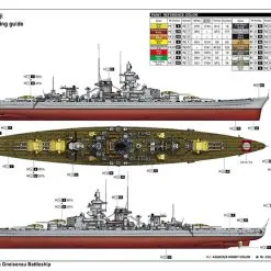 Trumpeter 1/200 German Gneisenau Battleship # 03714 25 Trumpeter 1/200 German Gneisenau Battleship # 03714 -Aircraft Kits Sales trm03714 3