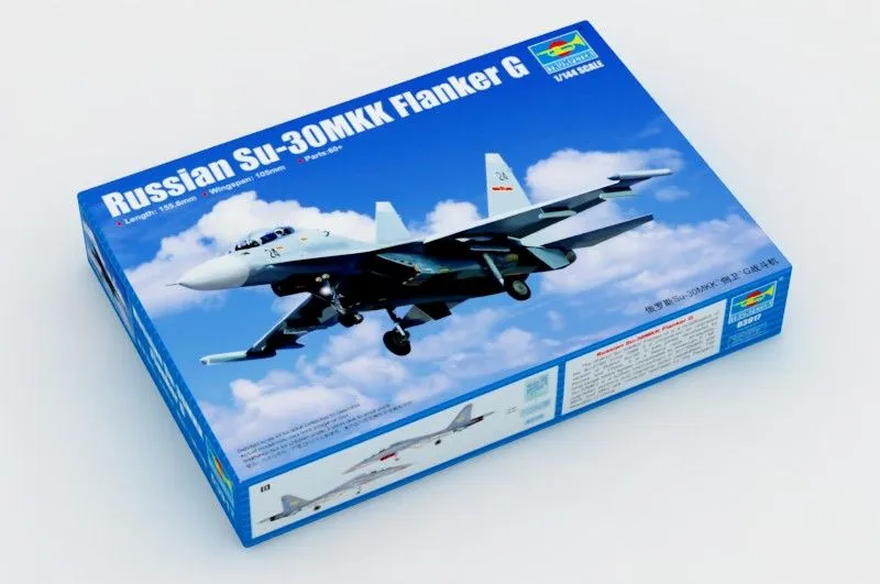 Trumpeter 1/144 Sukhoi SU-30MK Flanker G # 03917 - Plastic Model Kit 4 Trumpeter 1/144 Sukhoi SU-30MK Flanker G # 03917 - Plastic Model Kit - Image 2