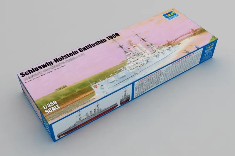 Trumpeter 1/350 Schleswig-Holstein Battleship 1908 # 05355 4 Trumpeter 1/350 Schleswig-Holstein Battleship 1908 # 05355 - Image 2