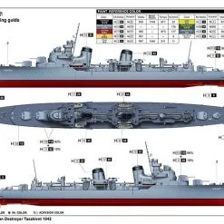 Trumpeter 1/350 Russian Destroyer Taszkient 1942 # 05357 -Aircraft Kits Sales trm05357 3