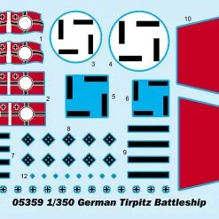 Trumpeter 1/350 German Tirpitz Battleship # 05359 17 Trumpeter 1/350 German Tirpitz Battleship # 05359 -Aircraft Kits Sales trm05359 2