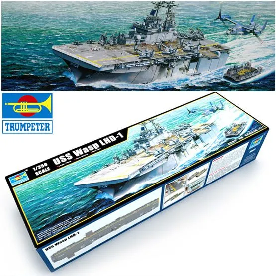 Trumpeter 1/350 USS Wasp LHD-1 # 05611 - Model Kit 10 Trumpeter 1/350 USS Wasp LHD-1 # 05611 - Model Kit - Image 8