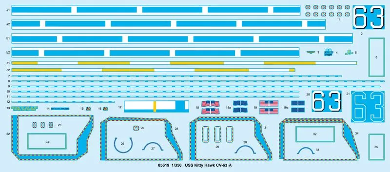 Trumpeter 1/350 USS Wasp LHD-1 # 05611 - Model Kit 4 Trumpeter 1/350 USS Wasp LHD-1 # 05611 - Model Kit - Image 2