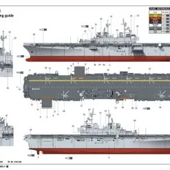 Trumpeter 1/350 USS Wasp LHD-1 # 05611 - Model Kit 12 Trumpeter 1/350 USS Wasp LHD-1 # 05611 - Model Kit -Aircraft Kits Sales trm05611pic5