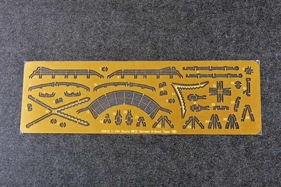 Trumpeter 1/144 DKM Navy Type VII-C U-Boat # 05912 9 Trumpeter 1/144 DKM Navy Type VII-C U-Boat # 05912 - Image 7