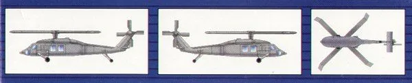 Trumpeter 1/350 Sikorsky MH-60S Knight Hawk X 6 # 06231 - Plastic Model Kit 3 Trumpeter 1/350 Sikorsky MH-60S Knight Hawk X 6 # 06231 - Plastic Model Kit