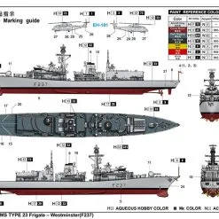 Trumpeter 1/700 HMS Westminster F237 Type 23 Frigate # 06721 12 Trumpeter 1/700 HMS Westminster F237 Type 23 Frigate # 06721 -Aircraft Kits Sales trm06721 3