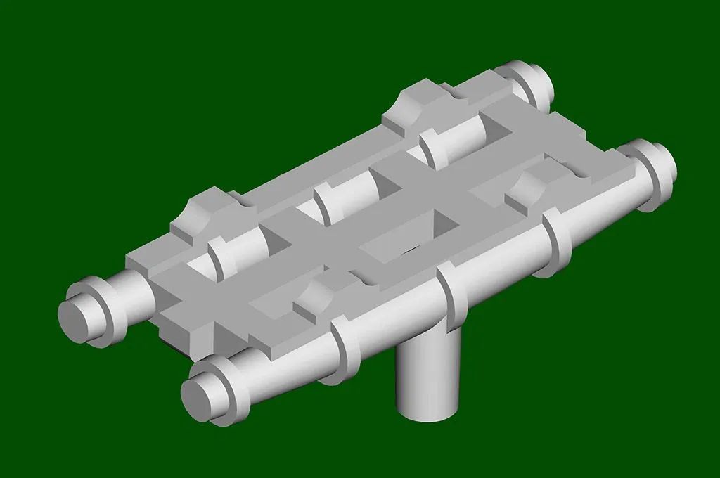 Trumpeter 1/700 HMS Exeter # 06744 16 Trumpeter 1/700 HMS Exeter # 06744 - Image 14