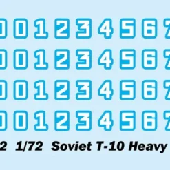 Trumpeter 1/72 Soviet T-10 Heavy Tank # 07152 -Aircraft Kits Sales trm07152 2