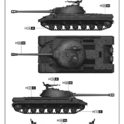 Trumpeter 1/72 Soviet T-10 Heavy Tank # 07152 -Aircraft Kits Sales trm07152 3