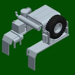 Trumpeter 1/72 M983 HEMTT & MPQ-53 C-Band Tracking Radar # 07159 -Aircraft Kits Sales trm07159pic12