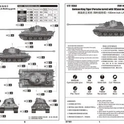 Trumpeter 1/72 King Tiger (Porsche Turret) # 07161 -Aircraft Kits Sales trm07161pic3